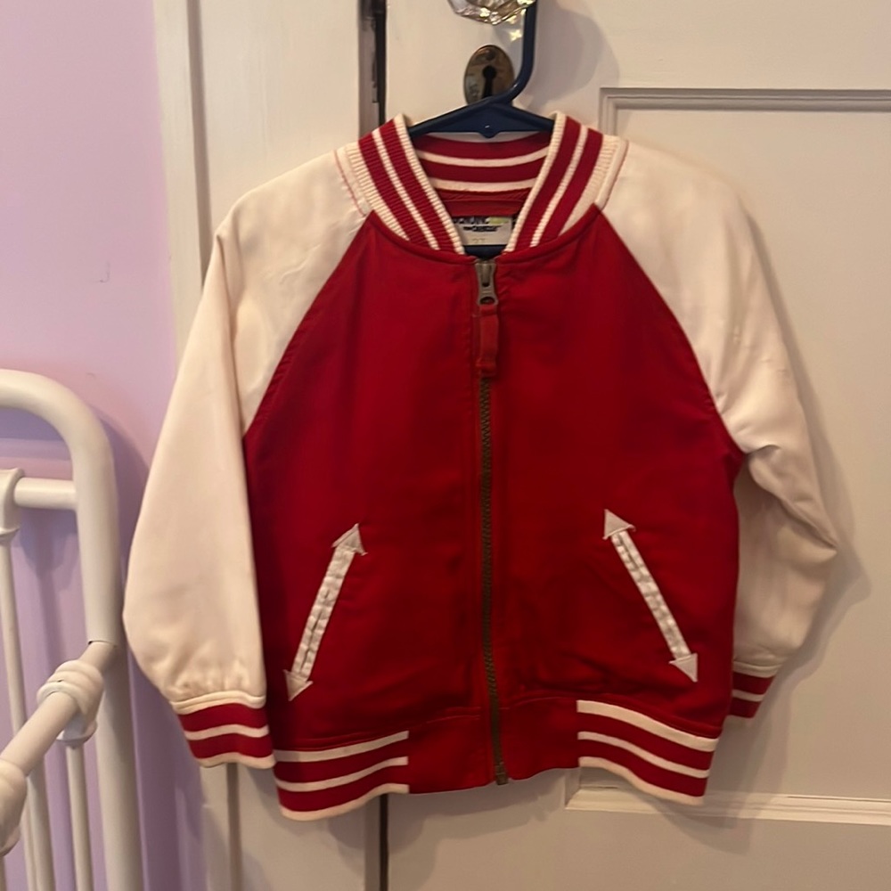 Toddler varsity jacket